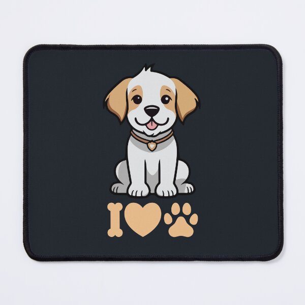 Item preview, I Love Dog Puppy Lover designed and sold by E&M.