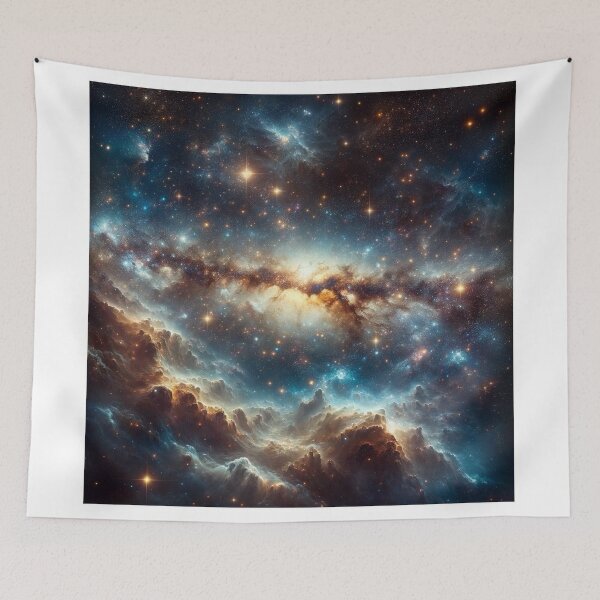 Item preview, Galaxy Space Pattern Sticker T-shirt designed and sold by EWNDesigns.