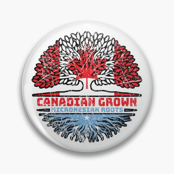 Item preview, Micronesia Micronesian Canadian Canada Tree Roots Flag designed and sold by FlagX.