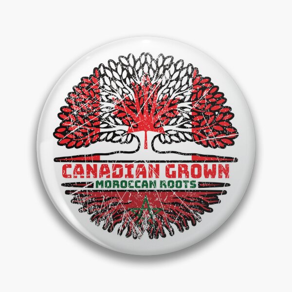 Item preview, Morocco Moroccan Canadian Canada Tree Roots Flag designed and sold by FlagX.