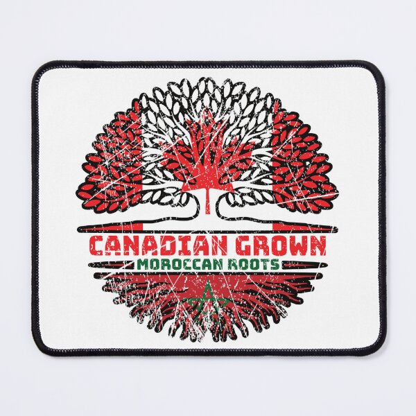 Item preview, Morocco Moroccan Canadian Canada Tree Roots Flag designed and sold by FlagX.