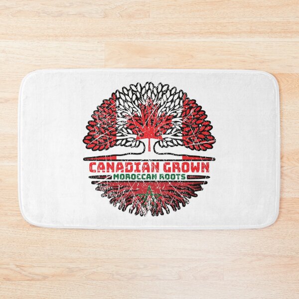 Item preview, Morocco Moroccan Canadian Canada Tree Roots Flag designed and sold by FlagX.