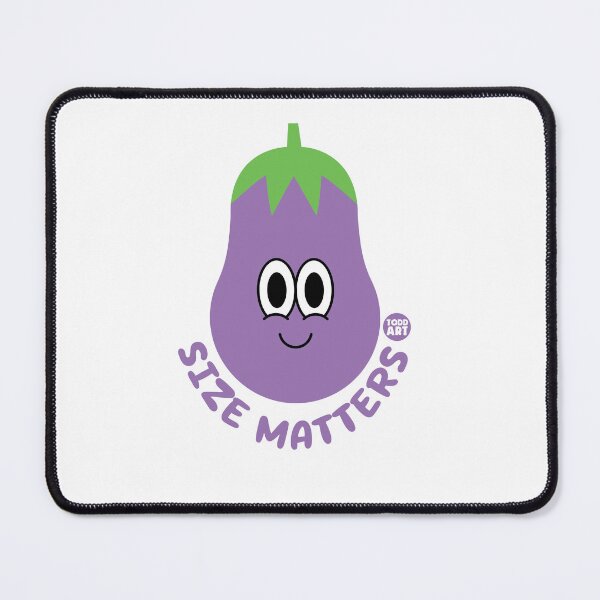 Item preview, SIZE MATTERS EGGPLANT designed and sold by TODD GOLDMAN.