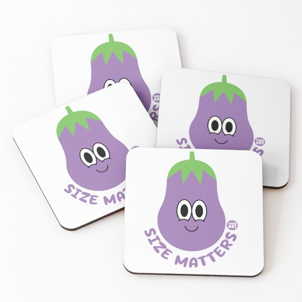 Item preview, SIZE MATTERS EGGPLANT designed and sold by TODD GOLDMAN.