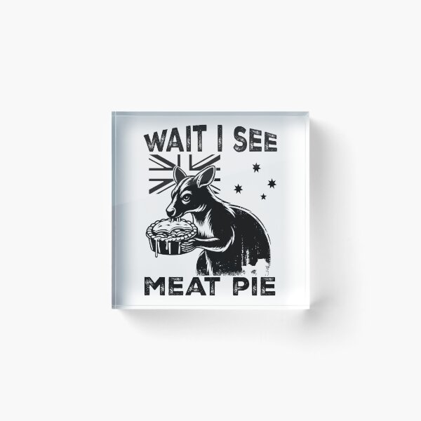 Item preview, Meat Pies Kangaroo - Funny Aussie Foodie  Kangaroo Lover Gift for Australian designed and sold by JUSTBEELEGANT.