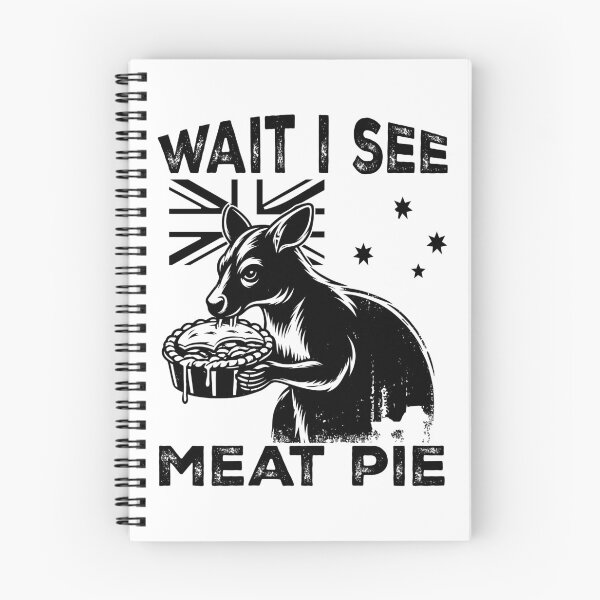 Item preview, Meat Pies Kangaroo - Funny Aussie Foodie  Kangaroo Lover Gift for Australian designed and sold by JUSTBEELEGANT.