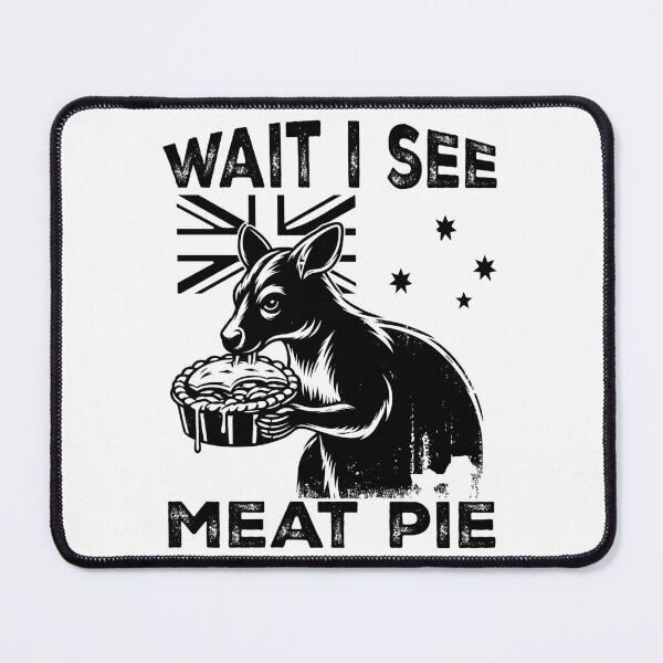 Item preview, Meat Pies Kangaroo - Funny Aussie Foodie  Kangaroo Lover Gift for Australian designed and sold by JUSTBEELEGANT.
