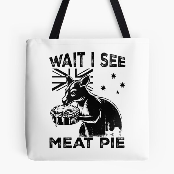Item preview, Meat Pies Kangaroo - Funny Aussie Foodie  Kangaroo Lover Gift for Australian designed and sold by JUSTBEELEGANT.