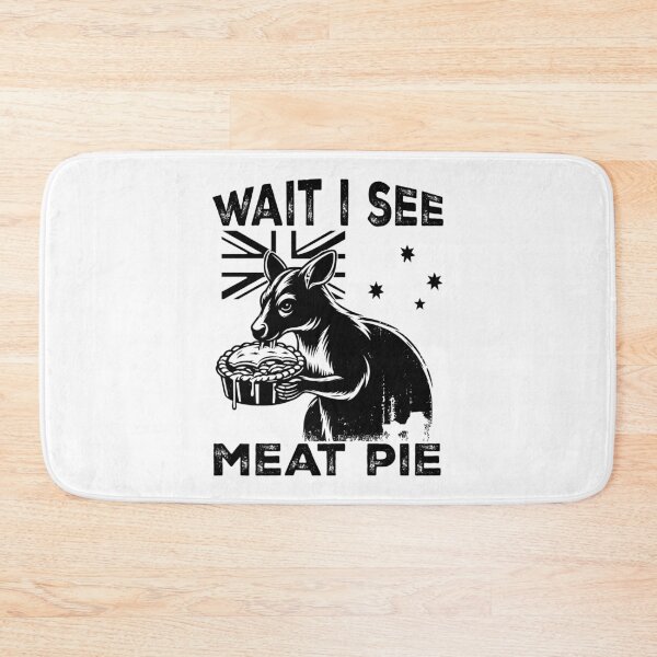 Item preview, Meat Pies Kangaroo - Funny Aussie Foodie  Kangaroo Lover Gift for Australian designed and sold by JUSTBEELEGANT.