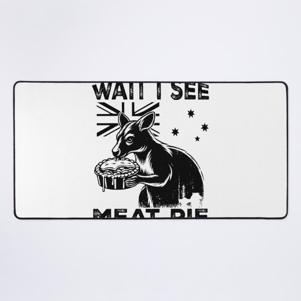 Item preview, Meat Pies Kangaroo - Funny Aussie Foodie Kangaroo Lover Gift for Australian designed and sold by JUSTBEELEGANT.