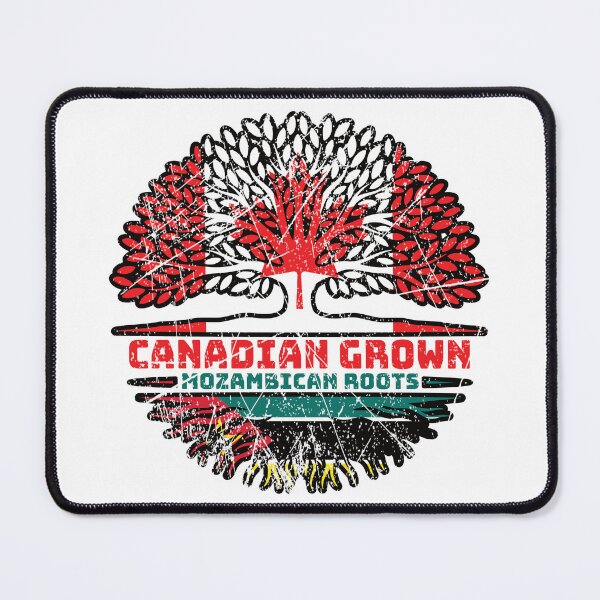 Item preview, Mozambique Mozambican Canadian Canada Tree Roots Flag designed and sold by FlagX.