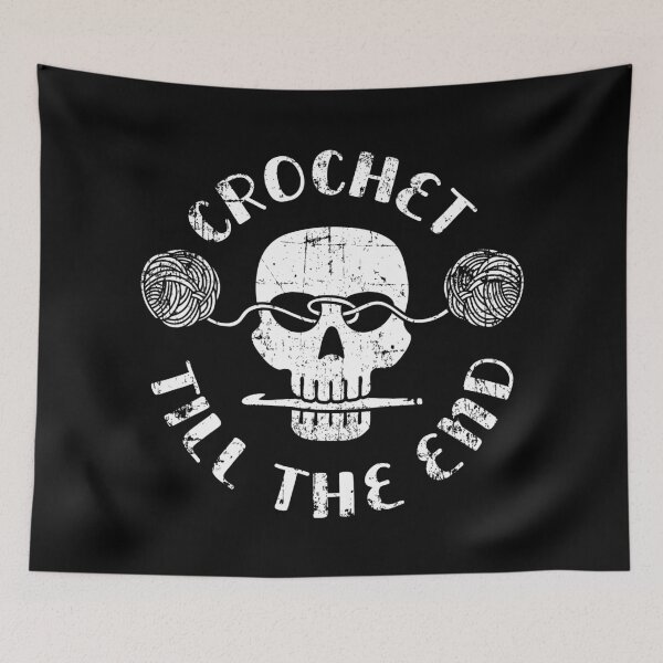 Item preview, Crochet Till the End (White) designed and sold by majoihart.