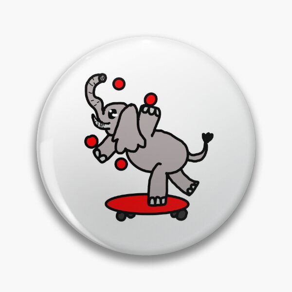 Item preview, Juggling Elephant designed and sold by loriocalypse.