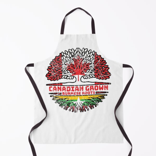Item preview, Myanmar Burmese Canadian Canada Tree Roots Flag designed and sold by FlagX.