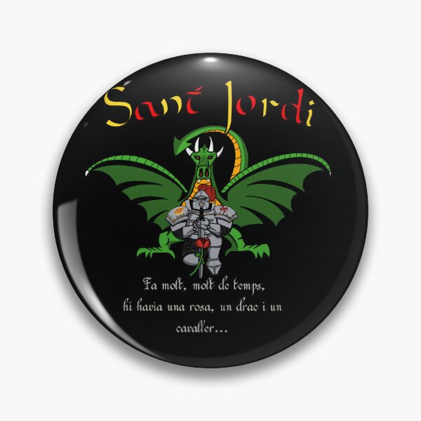 Item preview, SantJordi for black background designed and sold by Jeroni88.