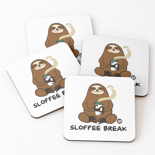 Item preview, SLOFFEE BREAK SLOTH designed and sold by TODD GOLDMAN.