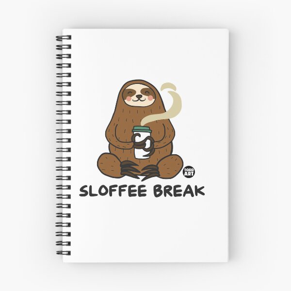 Item preview, SLOFFEE BREAK SLOTH designed and sold by TODD GOLDMAN.