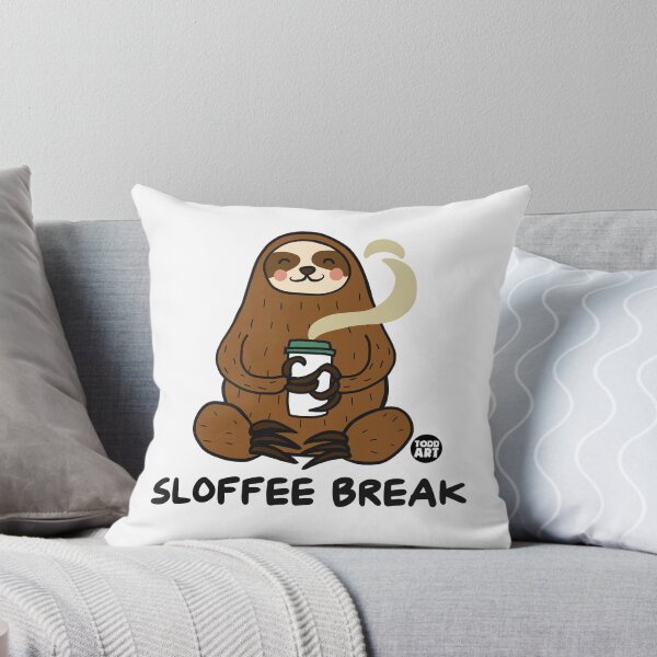 Item preview, SLOFFEE BREAK SLOTH designed and sold by TODD GOLDMAN.