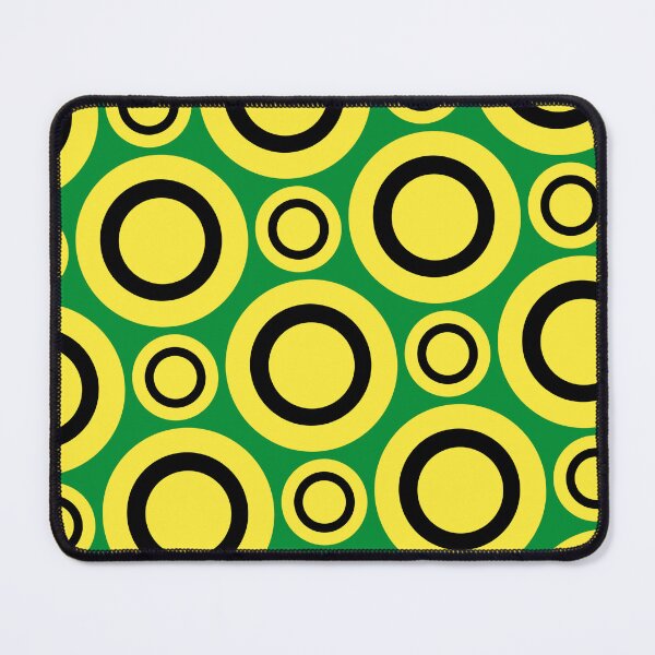 Item preview, black yellow green circle  designed and sold by bukajart.