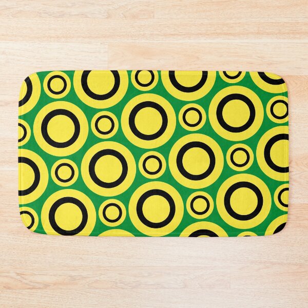 Item preview, black yellow green circle  designed and sold by bukajart.
