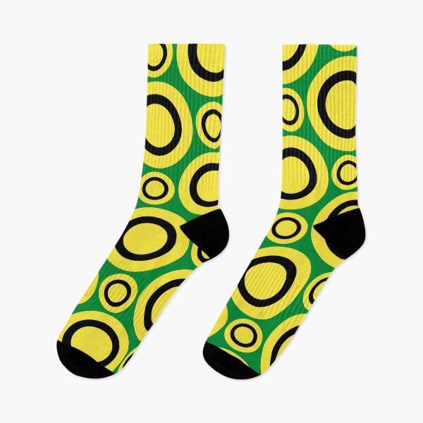 Item preview, black yellow green circle  designed and sold by bukajart.