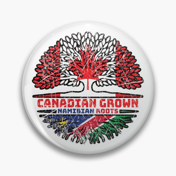 Item preview, Namibia Namibian Canadian Canada Tree Roots Flag designed and sold by FlagX.