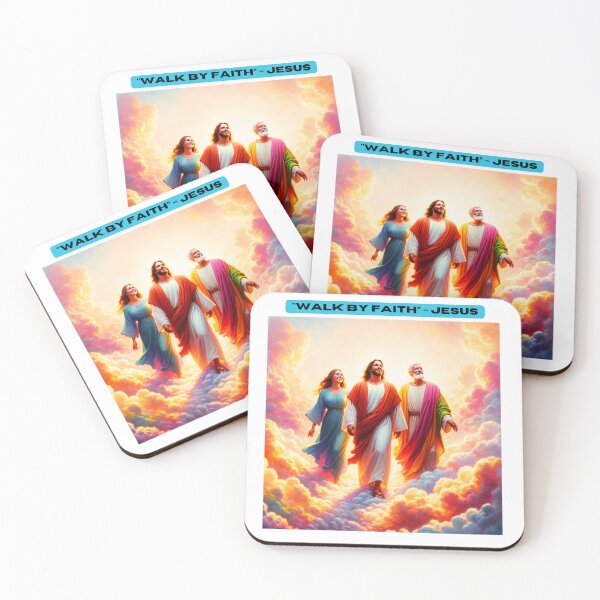 Item preview, "Walk by Faith" - Jesus designed and sold by STO1KA.