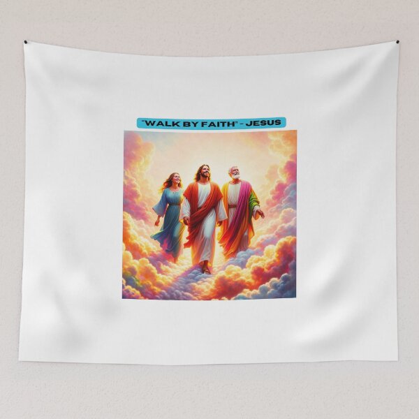 Item preview, "Walk by Faith" - Jesus designed and sold by STO1KA.