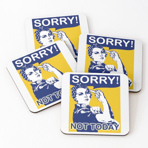 Item preview, Not Today; Rosie Middlefinger Style; designed and sold by StickerApe.