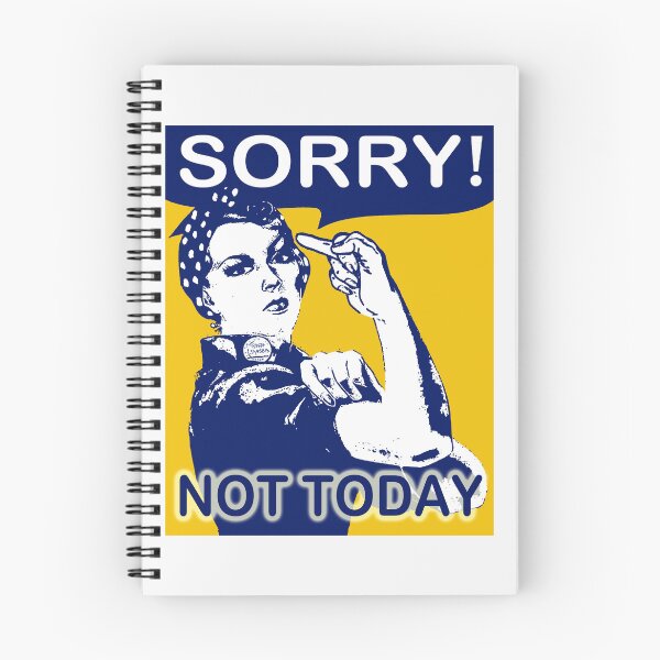Item preview, Not Today; Rosie Middlefinger Style; designed and sold by StickerApe.