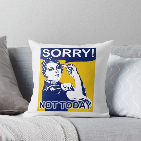 Item preview, Not Today; Rosie Middlefinger Style; designed and sold by StickerApe.