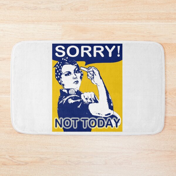 Item preview, Not Today; Rosie Middlefinger Style; designed and sold by StickerApe.