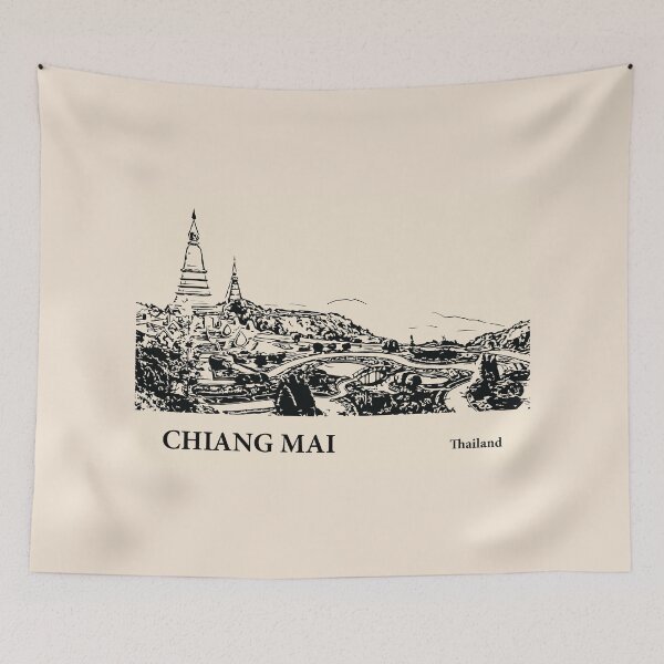 Artikelvorschau, Chiang Mai, Thailand entworfen und verkauft von Lakeric.