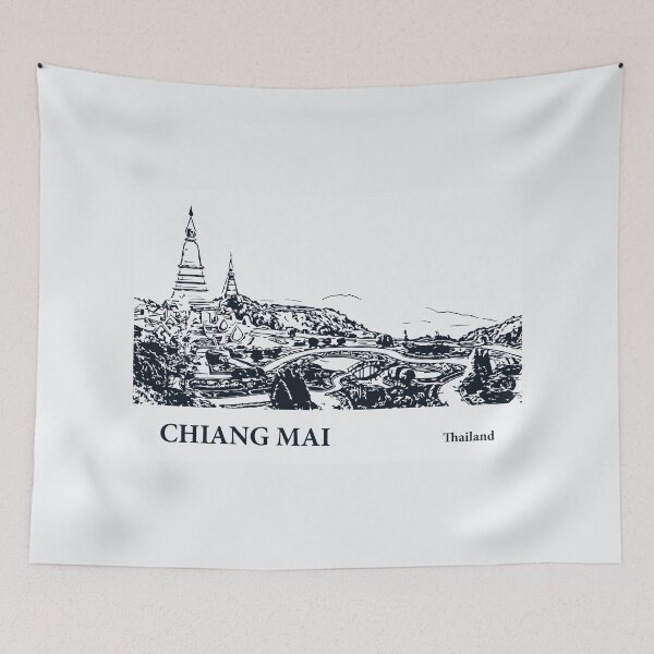 Artikelvorschau, Chiang Mai, Thailand entworfen und verkauft von Lakeric.