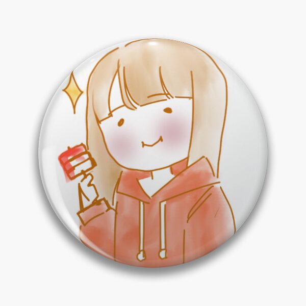 Item preview, Cute Girl w/ Korean Rice Cake Skewer designed and sold by 01jueun.