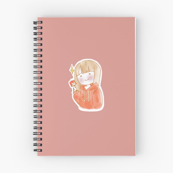 Item preview, Cute Girl w/ Korean Rice Cake Skewer designed and sold by 01jueun.