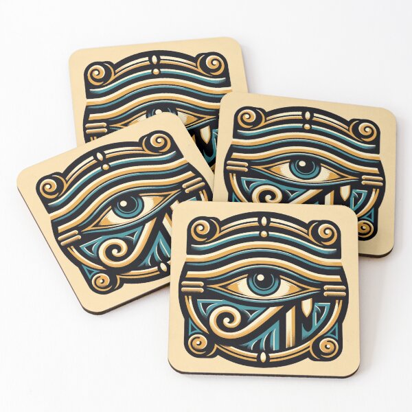 Item preview, Ornate Eye of Horus Emblem designed and sold by Kiwiaroha.