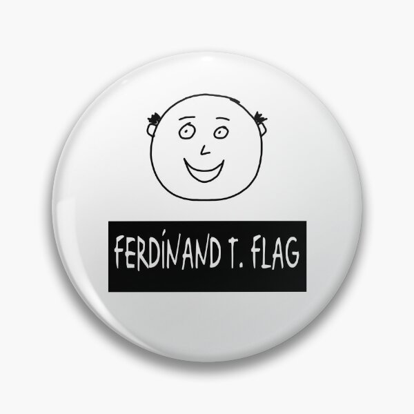 Item preview, Ferdinand T. Flag Fun With Flags Big Bang Theory Mascot designed and sold by jessephotoart.