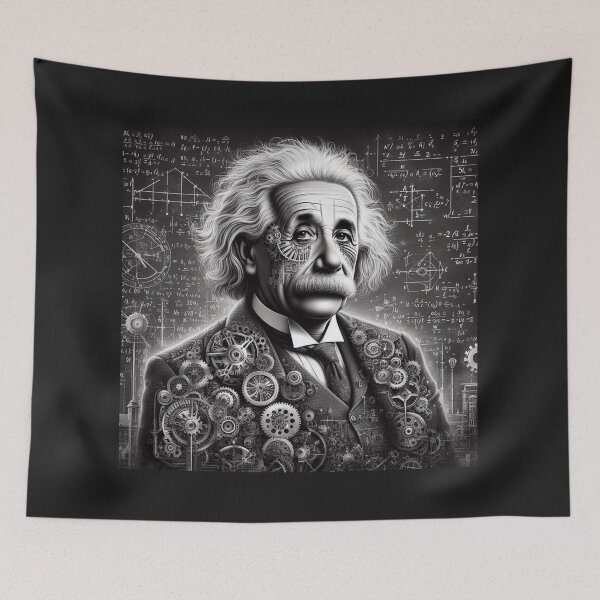 Item preview, Albert Einstein Steampunk  designed and sold by sevenmountains.