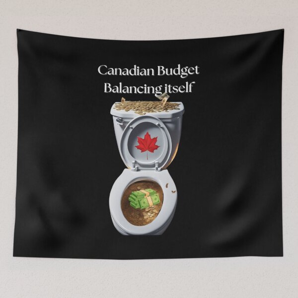 Item preview, Canadian Budget Balancing Itself designed and sold by Foglifter.