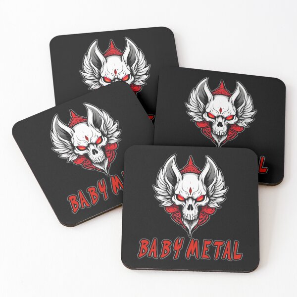 Item preview, BABYMETAL, Fox God, Kitsune, Skull Logo designed and sold by Burn-Ego.