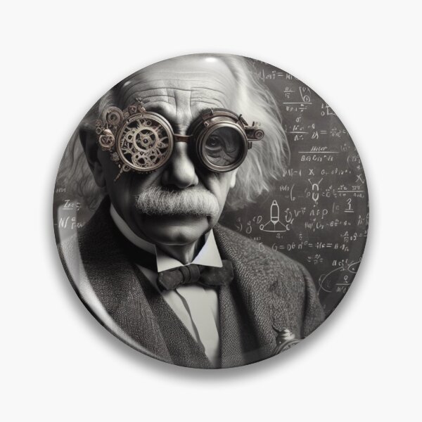 Item preview, Albert Einstein Steampunk  designed and sold by sevenmountains.