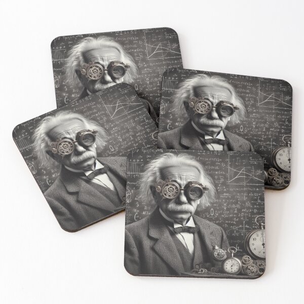 Item preview, Albert Einstein Steampunk  designed and sold by sevenmountains.