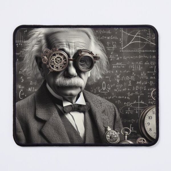 Item preview, Albert Einstein Steampunk  designed and sold by sevenmountains.