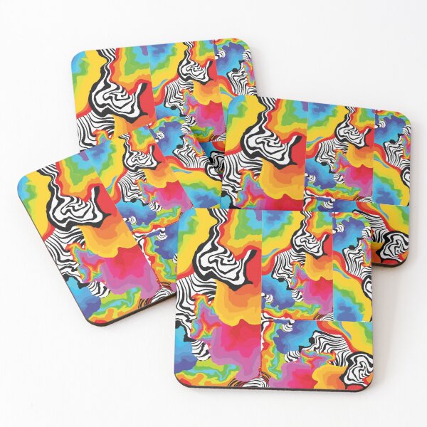 Item preview, Psychedelic, psychedelia, psychedelic pattern, psychedelic colors designed and sold by Maria-sticker111.