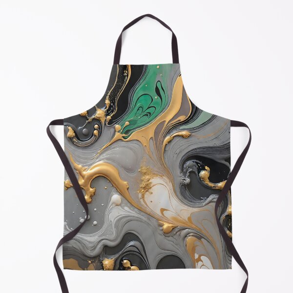 Item preview, Painting Green Cover with Fluid Acrylic Pour Art designed and sold by MrKATORSKI.