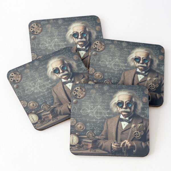 Item preview,  Albert Einstein Steampunk  designed and sold by sevenmountains.