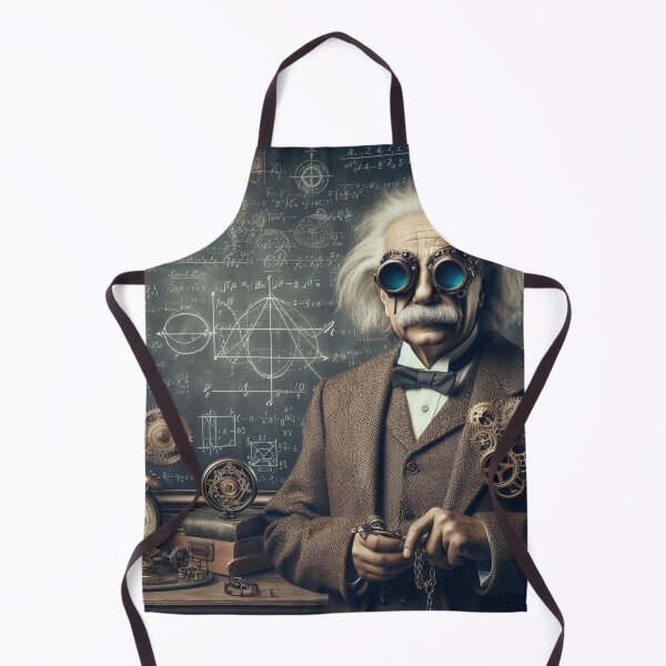 Item preview, Albert Einstein Steampunk designed and sold by sevenmountains.