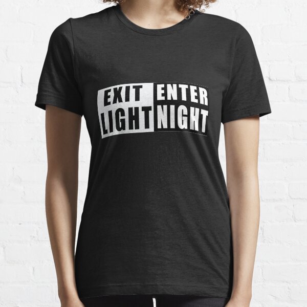 Enter Night Texte der Heavy Metal Band Metallica. Aus ihrem 1991er Hit Enter Sandman. Essential T-Shirt