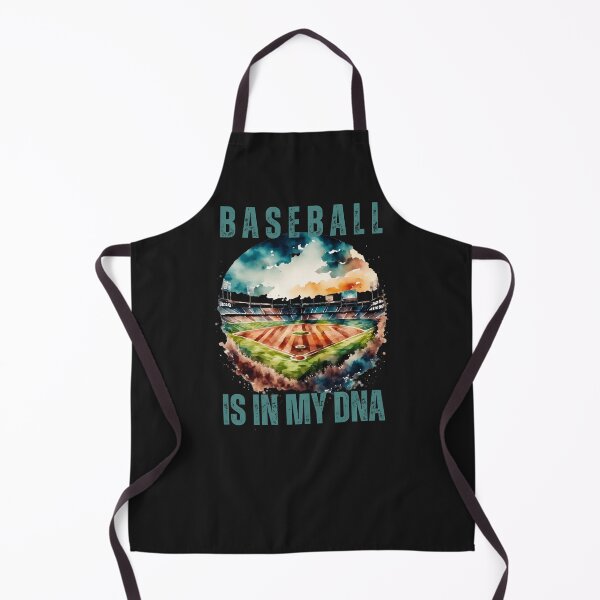 Item preview, Distressed Watercolor Baseball Is In My DNA designed and sold by AlienOccupation.